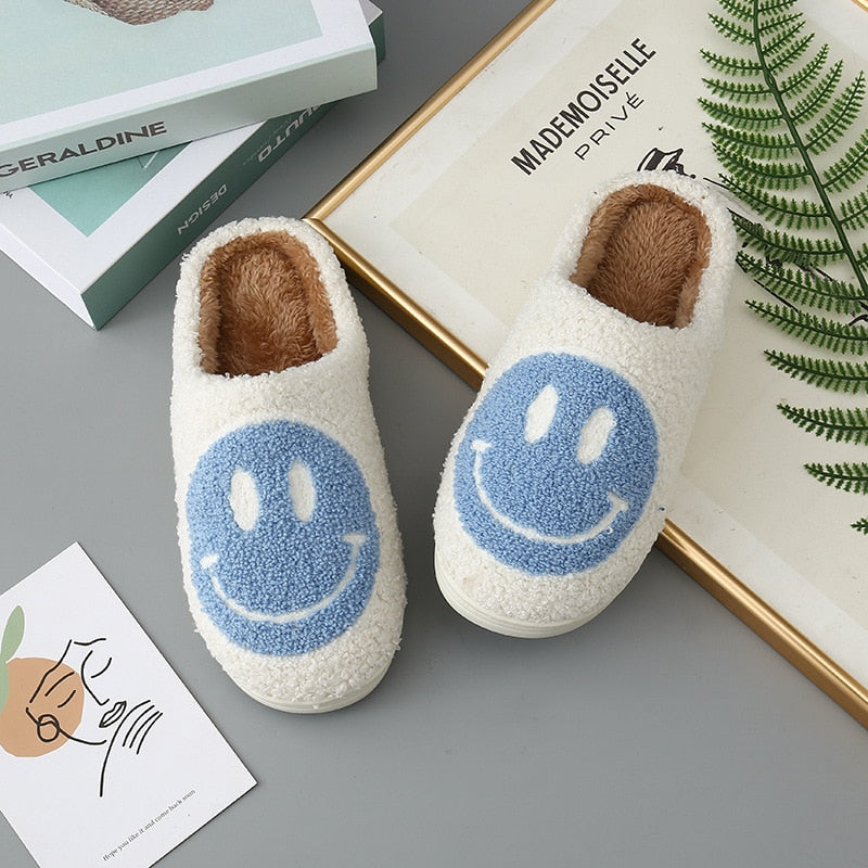 Bright Smiley Face Slipper